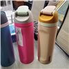 Image 2 : 4 OWALA METAL INSULATED TRAVEL BOTTLES RETAIL $120