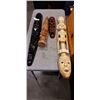 Image 1 : LOT OF CARVED WOODEN MASKS