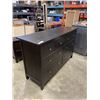 Image 2 : IKEA HEMNES BLACK 8 DRAWER DRESSER