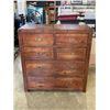 Image 1 : SOLID WOOD 6 DRAWER DRESSER