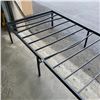 Image 2 : SINGLE SIZE FOLDING METAL BEDFRAME AND MATTRESS