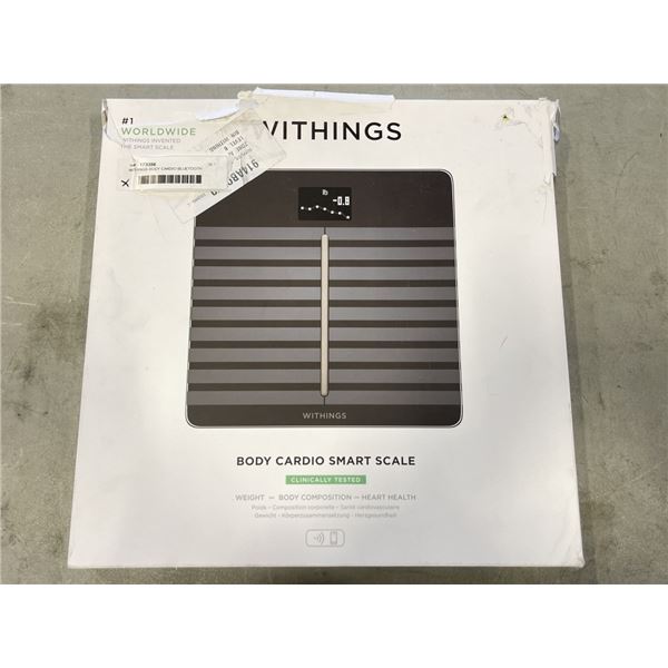 WITHINGS BODY CARDIO BLUETOOTH SMART SCALE - TESTED WORKING, RETAIL $229