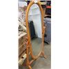 Image 2 : PINE DRESSING MIRROR 62" TALL X 27" WIDE