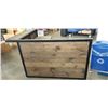 Image 2 : CUSTOM BUILT RECEPTION CORNER DESK 70 INCH X 48 INCH AND 41 INCH TALL