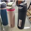 Image 2 : 4 OWALA METAL INSULATED TRAVEL BOTTLES RETAIL $120