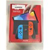 Image 2 : NINTENDO SWITCH OLED CONSOLE W/ JOYCONS - TESTED WORKING, RETAIL $449