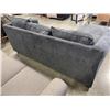 Image 4 : GREY FABRIC SOFA W/ REVERSIBLE CHAISE