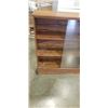 Image 2 : 36" BOOKSHELF W/ GLASS SLIDING DOORS