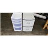 Image 1 : 2 PLASTIC ORGANIZER DRAWERS