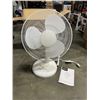 Image 1 : BRAND NEW WHITE 16 INCH 3 SPEED OSCILLATING TABLE FAN