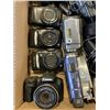 Image 2 : BOX OF ASSORTED DIGITAL CAMERAS AND VIDEO RECORDERS