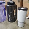 Image 2 : 3 ZULU HALF GALLON WATER BOTTLES AND 2 REDUCE INSULATED TRAVEL MUGS