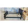 Image 2 : NEW FULL/DOUBLE SIZE BLACK SLEIGH STYLE BEDFRAME