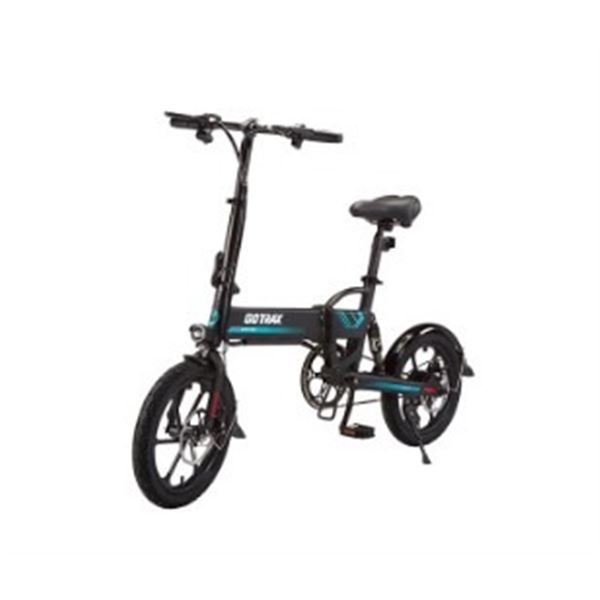 GOTRAX 350W FOLDABLE ELECTRIC CITY BIKE W/ UP TO 45KM BATTERY RANGE - TESTED WORKING, RETAIL $799