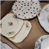 Image 3 : 15 PIECES ANTIQUE CHINE - 3 ROYAL GRAFTON CUPS AND SAUCERS, ROYAL ALBERT, AND FOLEY, SADLER CREAM AN