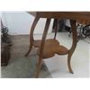 Image 3 : Wood Parlor Table 23'' W x 28.5'' Tall