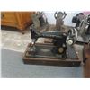 Image 2 : 7 Sewing Machines, 3 with Covers - Some Electric, Some Manual - Some Working, Some Not 