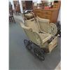 Image 2 : Antique Wicker Baby Stroller