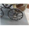 Image 4 : Antique Wicker Baby Stroller