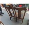 Image 5 : 2 Oak Dining Room Chairs