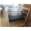 Image 4 : 2 Sided Commercial Shelf Complete with 6 Shelves 55'' x 50'' x 36'' -Originates From 