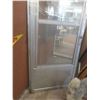 Image 2 : Aluminum Storm Door with Hinges and Handle 34'' W