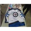 Image 1 : Winnipeg Jets Autographed Jersey 'Byfuglien' Womens Size Large