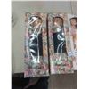 Image 2 : 4 Porcelain Dolls in Boxes 15'' Tall