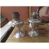 Image 1 : 2 Chrome Aladdin Lamps No Chimneys