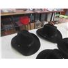 Image 3 : 4 New Black Cowboy Hats