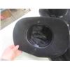 Image 4 : 4 New Black Cowboy Hats