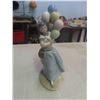 Image 1 : Lladro Girl Figurine with Balloons 10" tall