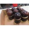 Image 2 : 12 Brown Railway Insulators