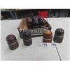 Image 4 : 12 Brown Railway Insulators