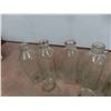 Image 4 : 8 Square Glass Milk Bottles