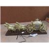 Image 1 : Horse and Carriage Mantle Clock 21''