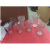 Image 1 : 7 Cut Glass Vases