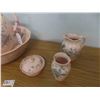 Image 4 : 5 Piece Wash Set with Jug, Basin, Soap Dish and Toothbrush Holder