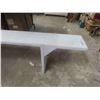 Image 3 : Wood Bench 98'' Long x 16'' Tall