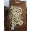 Image 1 : Full Box of Plastic Threaded Pipe Mounts for 1 1/4'' Pipe