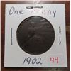 Image 1 : 1902 one penny