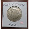 Image 1 : 1962 half crown coin