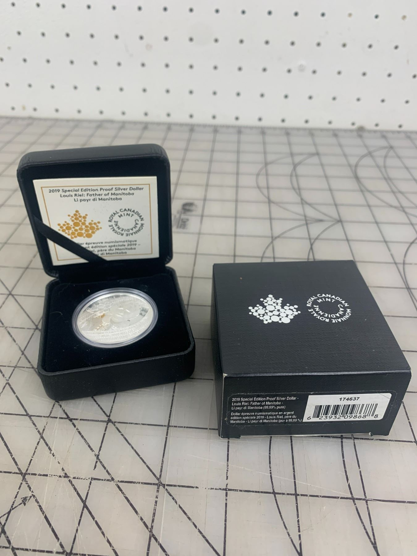 2019 LOUIS RIEL PROOF SILVER DOLLAR - Schmalz Auctions