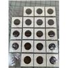 Image 2 : LOT OF 18 1915 CANADA LARGE CENT PENNIES