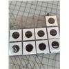 Image 2 : LOT OF 9 1919 CANADA LARGE CENT PENNIES