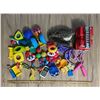 Image 4 : Misc toy lot. Beach toys, Pails, shovels, cars and lots more! Large box.