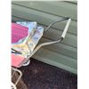 Image 4 : Mid century metal doll carriage, in excellent condition.