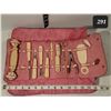 Image 1 : 1890's-1920's Antique French Ivory manicure set in excellent condition.