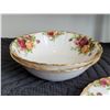 Image 2 : Royal Albert  “Country Rose” Set of 2 dinner & sandwich plates, plus 2 bowls.