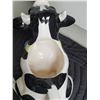Image 5 : Ceramic Cow juice jug, napkin holder, creamer & sugar cows.